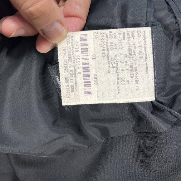 Hugo Boss Blazer Mens 44 Black Super 100 Wool Classic Fit Sport Coat Jacket - Picture 4 of 15